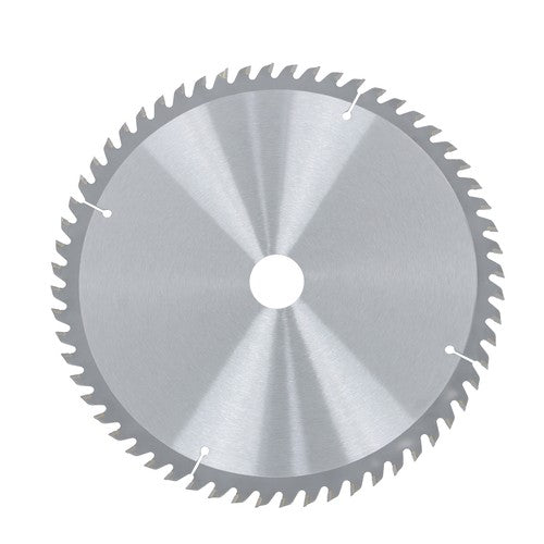 Solid Spare Industrial-Grade 10"×30mm×60T Saw Blade with Carbide Teeth, Silver Coating