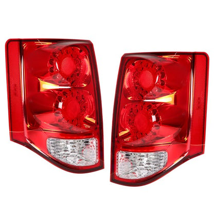 Solid Spare LED Pair Tail Lights Brake Lamps Replacement For Dodge Grand Caravan 2011-2020