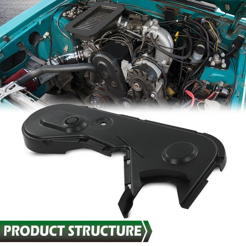 Solid Spare Fit For 91-94 Ford Ranger 91-93 Mustang 2.3L Timing Belt Cover F37E6E011AA