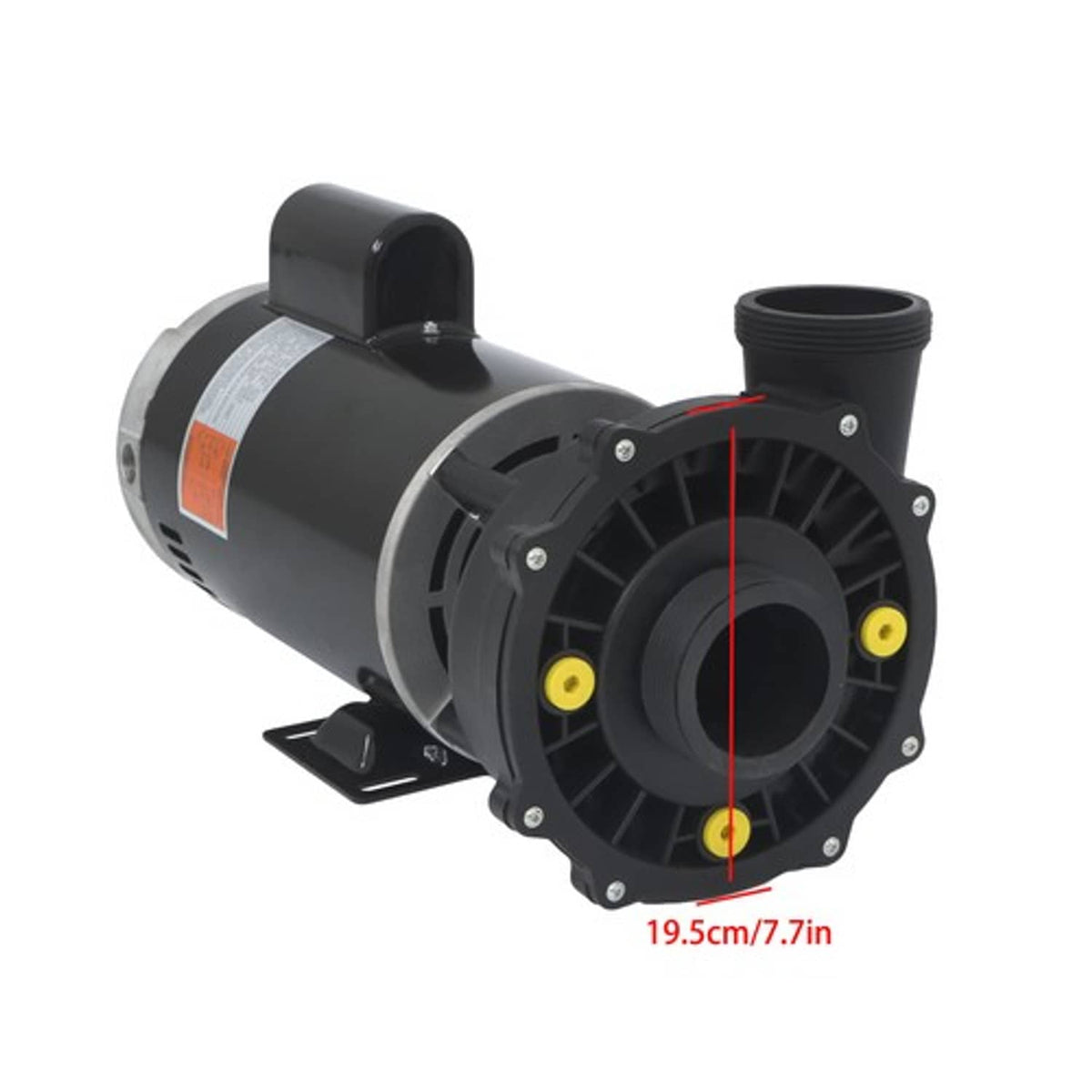 Solid Spare Spa Pump 3722021-1D 5HP 230V 2“ Intake and 2" Discharge 56Y Frame Hot Tubs