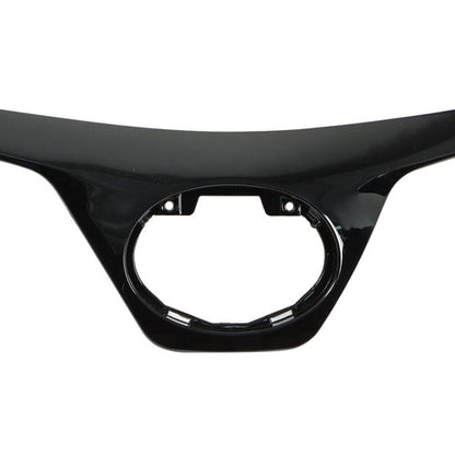 Solid Spare Painted Front Upper Grille Plastic Black NEW For Toyota Corolla SE XSE 2017-2019