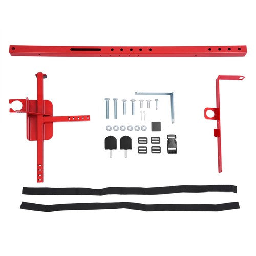 Solid Spare Universal Powder Coated Backpack Sprayer Rack For Open or Enclosed Trailers