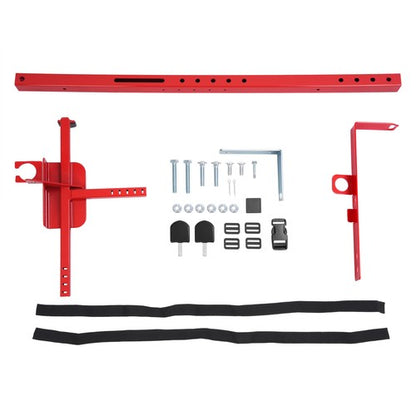 Solid Spare Universal Powder Coated Backpack Sprayer Rack For Open or Enclosed Trailers