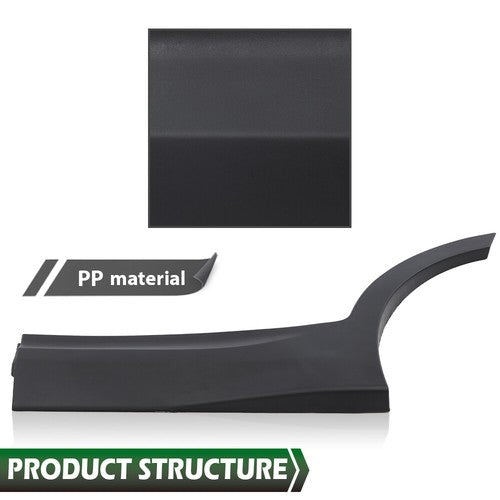 Solid Spare Rear Left Side Door Lower Molding Door Garnish Fit For 2013-2018 Santa Fe Sport