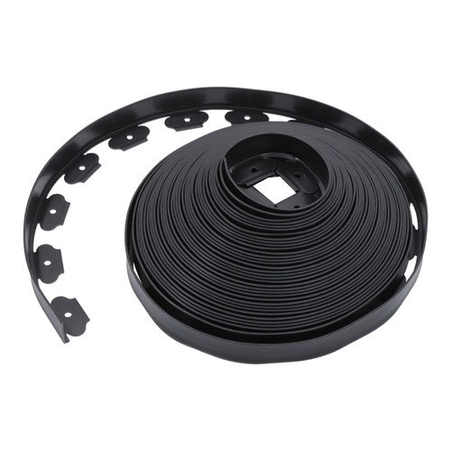 Solid Spare L-shaped 100FT Garden Edge Lawn Grass Stone Isolation Strip 64pcs Anchoring New