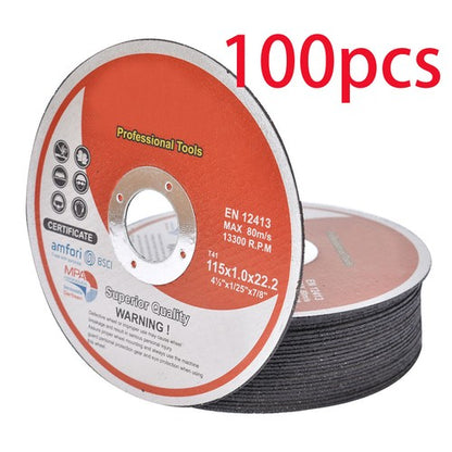 Solid Spare 100 Pack 4-1/2"x.040"x7/8" Cut-off Wheel - Metal & Stainless Steel Cutting Discs