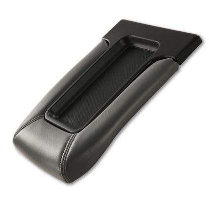 Solid Spare Center Console Lid Armrest Dark Gray Fit For 99-07 Avalanche Silverado Sierra