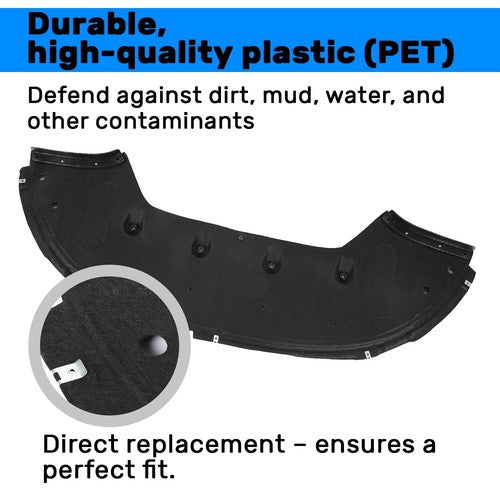 Solid Spare Front Engine Splash Shield Under Cover For 2019 2020 Kia Optima 29110D5500
