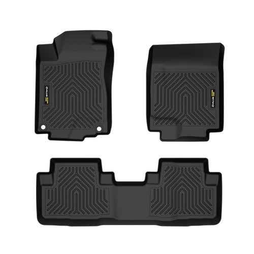 Solid Spare TPE Floor Mats Fit For 2012-2016 Honda CR-V All Weather Protection Liners