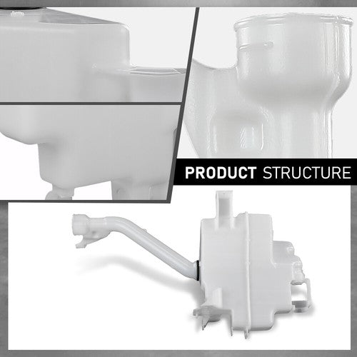 Solid Spare Windshield Washer Reservoir Fit For 18-23 Subaru Crosstrek Forester 86631FL040