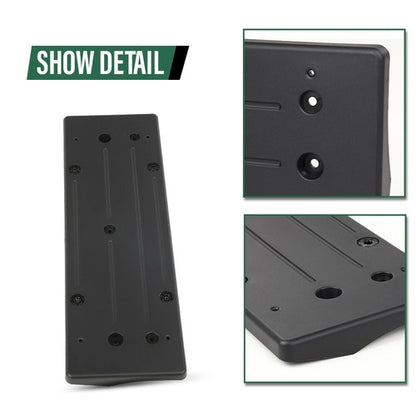 Solid Spare Fit For 2010-2019 Jaguar XJ Front Bumper License Plate Bracket C2D30836