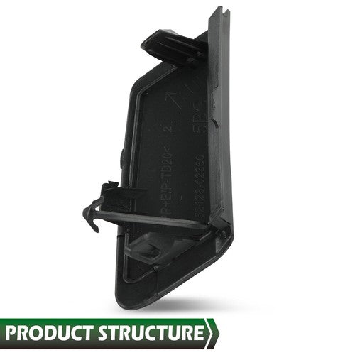 Solid Spare Front Bumper Tow Eye Hook Cover Cap 5212812320 For 2020-22 Toyota Corolla LE XLE