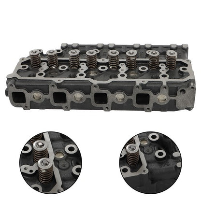 Solid Spare US For Mitsubishi S4S Engine Complete Cylinder Head Assembly & Full Gaskets