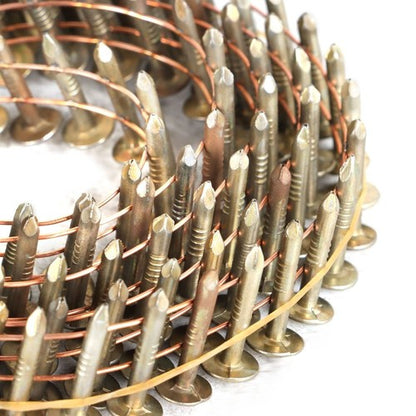 Solid Spare 3600 full round head roof nails,3/4",15 degree inclined coil High-Quality