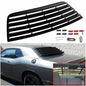 Solid Spare For 08-23 Dodge Challenger Rear Window Scoop Louver Sun Shade Cover ABS