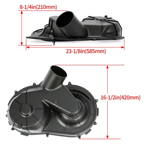 Solid Spare Outer Clutch Cover Assembly For 16-18 Polaris RZR XP Turbo # 2636330 2635722