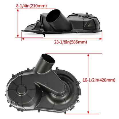 Solid Spare Outer Clutch Cover Assembly For 16-18 Polaris RZR XP Turbo # 2636330 2635722