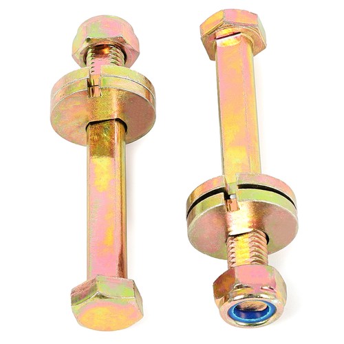 Solid Spare Alignment Cam Bolt Kit Front Lower Control Arm for Jeep Wrangler TJ JK Cherokee