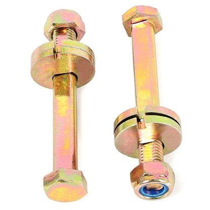 Solid Spare Alignment Cam Bolt Kit Front Lower Control Arm for Jeep Wrangler TJ JK Cherokee