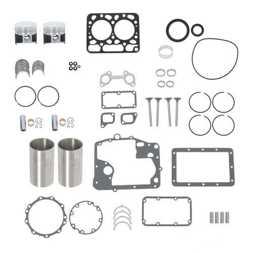 Solid Spare For Kubota Tractor Repair Parts Z600 ZB600 B4200 Engine Overhaul Rebuild Kit