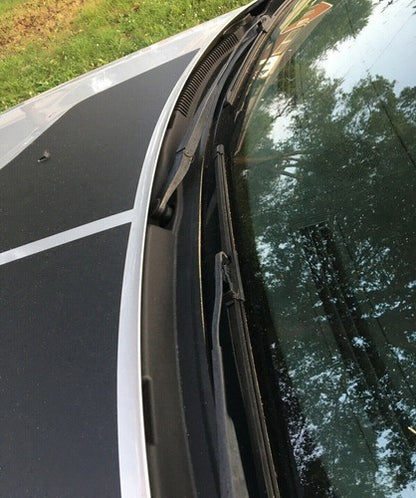 Solid Spare Windshield Wiper Cowl Top Panel For 2008-2023 Dodge Challenger #5028757AG