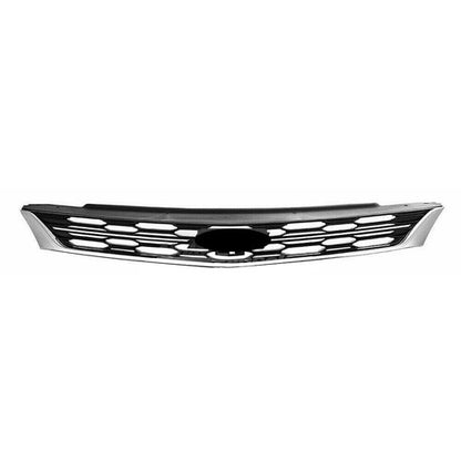 Solid Spare Front Upper Middle Lower Grille For Chevrolet Cruze 2016 2017 2018 Chrome New