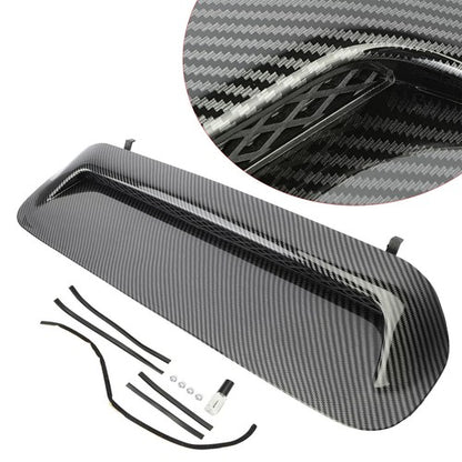 Solid Spare For Toyota 4Runner PRO 2010-2022 Hood Air Scoop Bulge Kit Carbon Fiber Printing