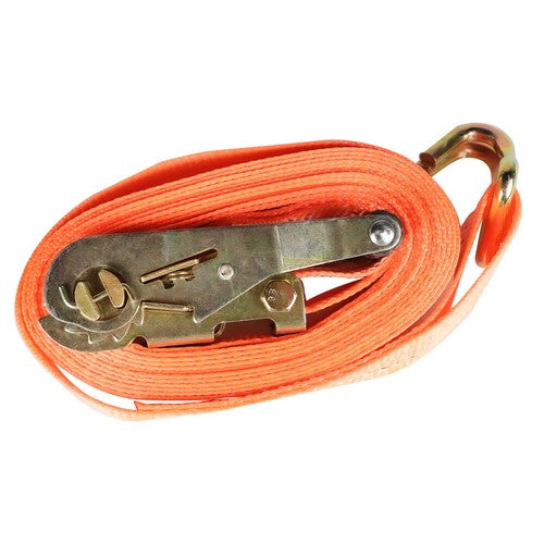 Solid Spare 4 Pack 1.5" x 15' 4400 lb Ratchet Straps with J Hook Heavy Duty Tie Down US