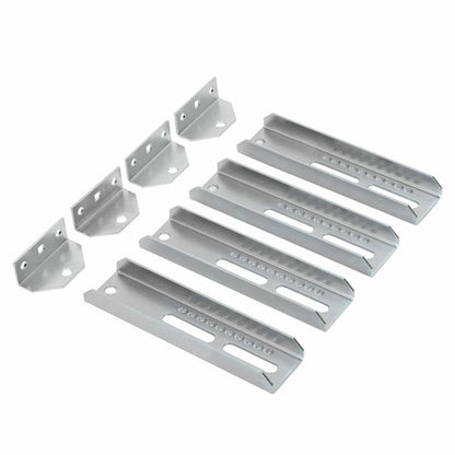 Solid Spare 8PCS 10" Tall Galvanized Boat Trailer Vertical Bunk Board Brackets Bolster