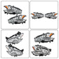 Solid Spare For Nissan Maxima 2009-2014 Chrome Halogen RH+LH Headlights Assembly Projector