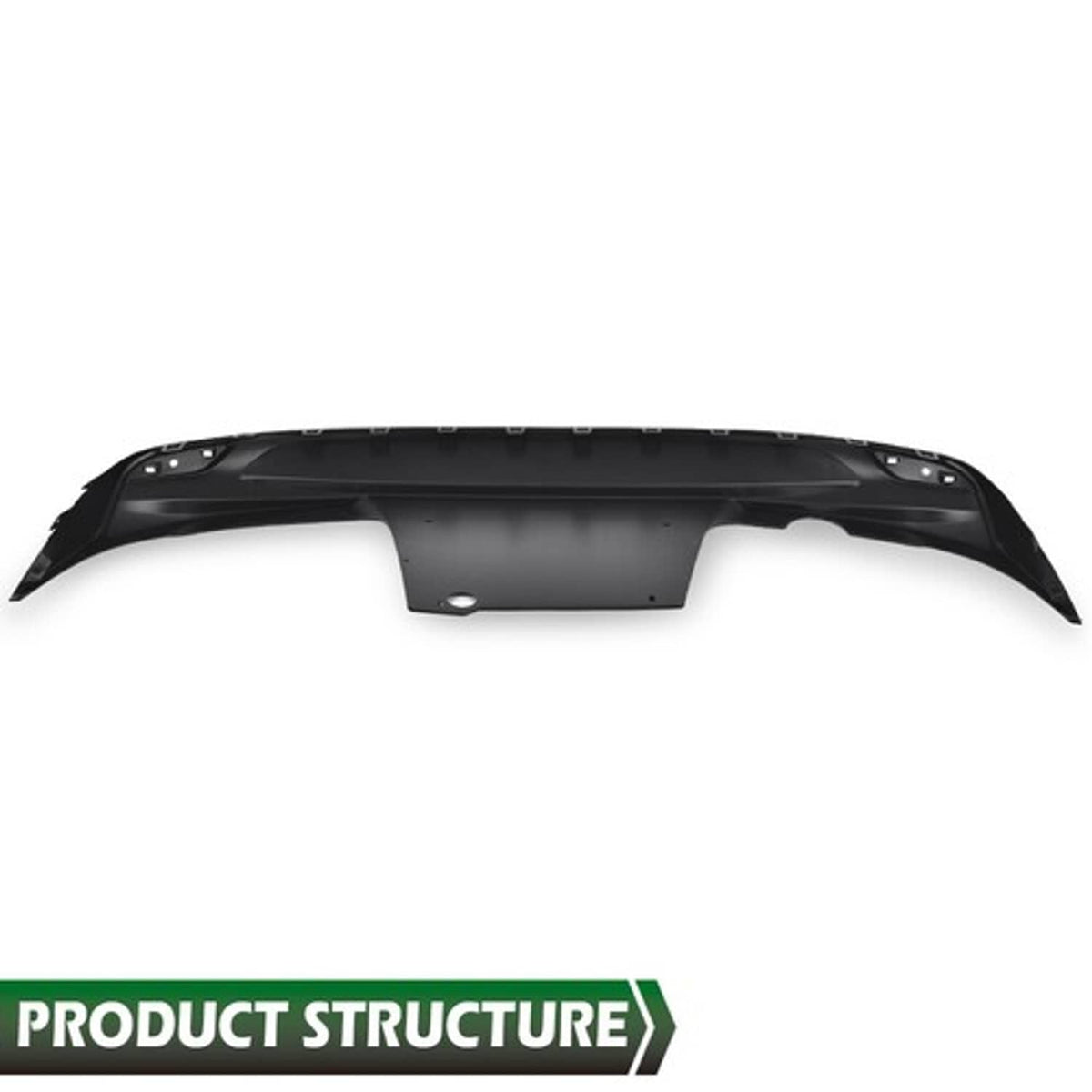 Solid Spare Rear Bumper Lower Valance Cover Fit For 2016-2023 Chevrolet Malibu 84078809