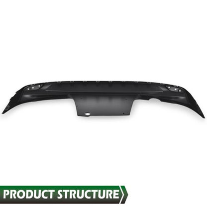 Solid Spare Rear Bumper Lower Valance Cover Fit For 2016-2023 Chevrolet Malibu 84078809