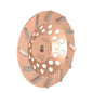 Solid Spare 7" Concrete Grinding Cup Wheels 12 Turbo Diamond Abrasive Seg 5/8"-11 Arbor US