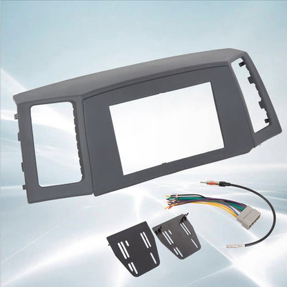 Solid Spare For Jeep Grand Cherokee 05 2006 2007 Navigation Radio Stereo Dash Bezel Vent Kit