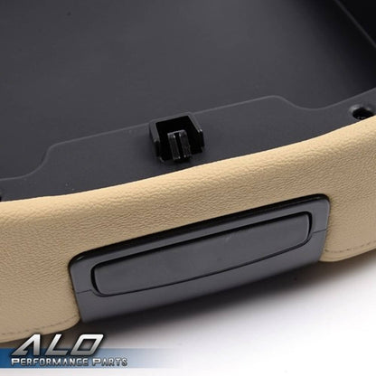 Solid Spare Fit For 07-14 Chevy Silverado GMC Sierra Center Console Armrest Lid Beige