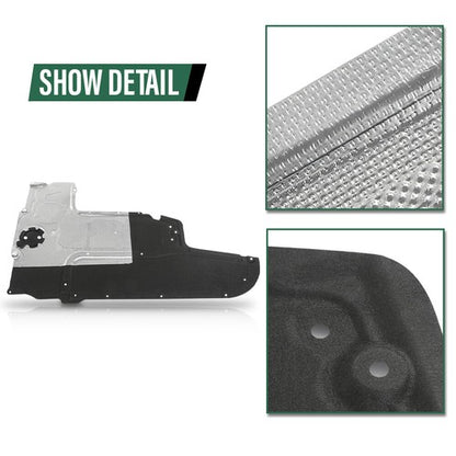Solid Spare Fit For 11-16 BMW 528i 535i Center Engine Splash Shield Under Cover BM1228161