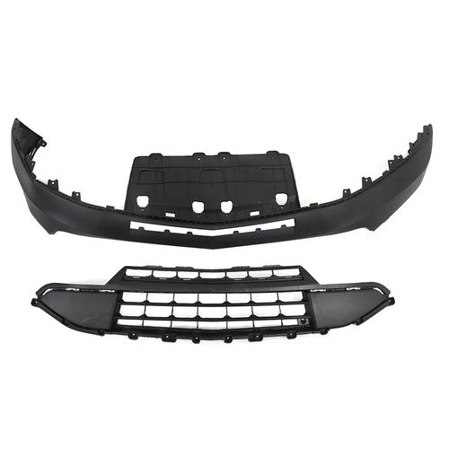 Solid Spare New Front Bumper&Grill&Fog Lamp Cover&Bracket For Chevrolet Traverse 2018-2020