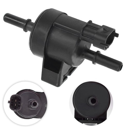 Solid Spare For 2012-2015 Chevy Cruze I4 1.8L L/LS Black Plastic Vapor Canister Purge Valve