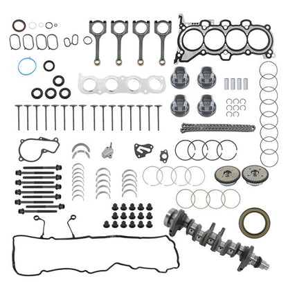 Solid Spare 24321-2E000 For Kia Soul 12-13 Engine Rebuild Overhaul Kit-Crankshaft/Con Rods