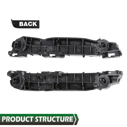 Solid Spare Fit For 07-11 Toyota Yaris Hatchback Front Bumper Bracket Right & Left