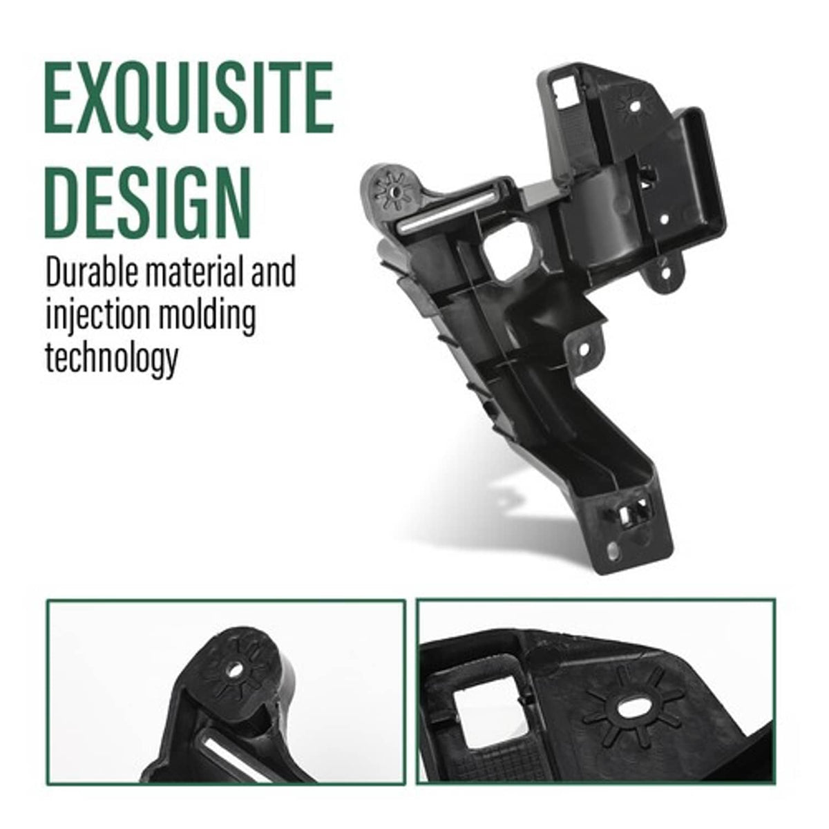 Solid Spare Rear Bumper Bracket Right Side 68244464AA Fit For 17-22 Jeep Compass Ram 1500