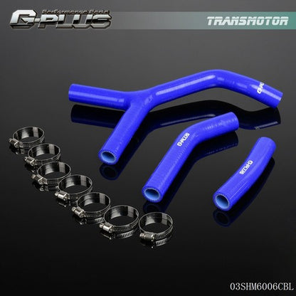 Solid Spare Blue Silicone Radiator Hose Fit For KTM 250SXS 250SX 250EXC 2003-2006 2005 2004