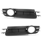 Solid Spare Fog Light Bezel Lamp Trim Fit For 06-08 Audi A6 05-08 A6 Quattro Sedan LH RH