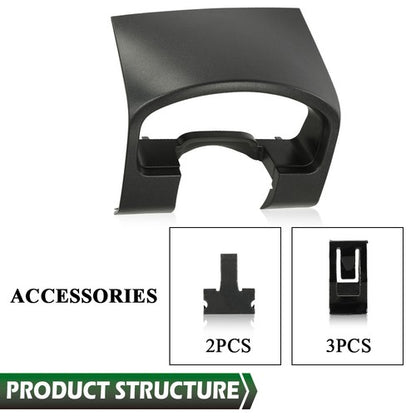 Solid Spare Instrument Cluster Speedometer Dash Bezel Trim Black Fit For 04-08 Ford F-150