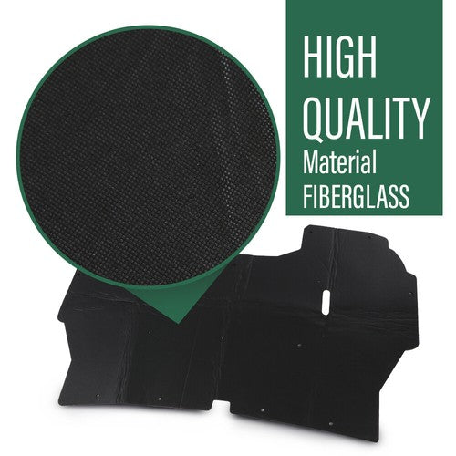 Solid Spare Hood Insulation Pad Heat Shield Fit For 1992-1997 Ford F-150 F-250 F-350 Front