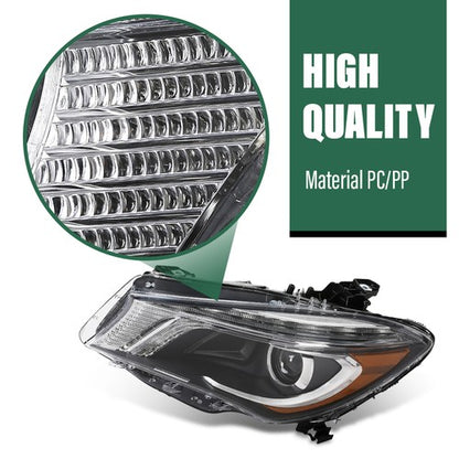 Solid Spare Xenon Headlight Left Driver Side Fit For 14-16 Mercedes-Benz CLA-Class CLA250