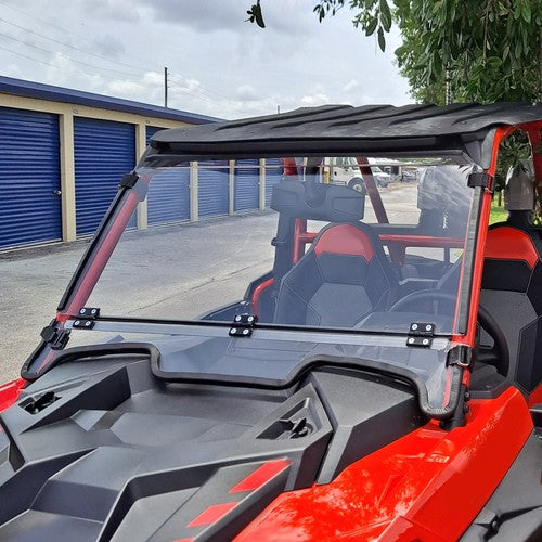 Solid Spare Heavy Duty Full Flip Down Windshield For Polaris RZR XP 1000/ 4 1000 2019-2023
