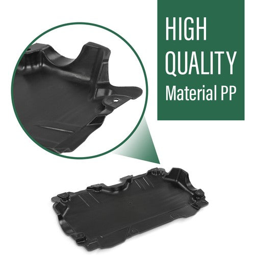 Solid Spare Rear Engine Splash Shield Fit For 15-23 Mercedes-Benz C300 C63 AMG MB1228186