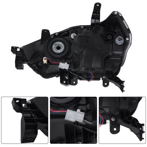 Solid Spare Front Headlight Headlamp For Toyota 4Runner 2021 2022 Right Side Clear Lens RH