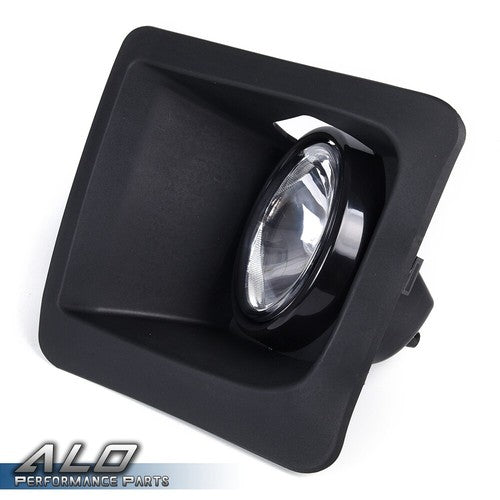 Solid Spare Fit For 14-15 GMC Sierra 1500 Clear Lens Bumper Fog Lights Left & Right Side